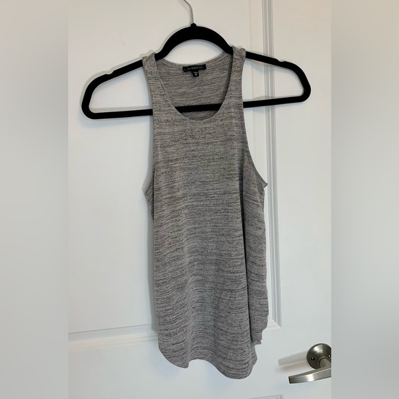 Dynamite Tops - Light Heathered-Grey Tank  Top